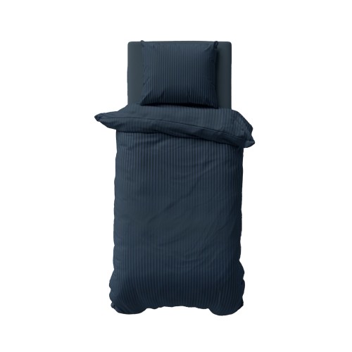pościel 140x200 + 70x80 z adamaszku denim detexpol