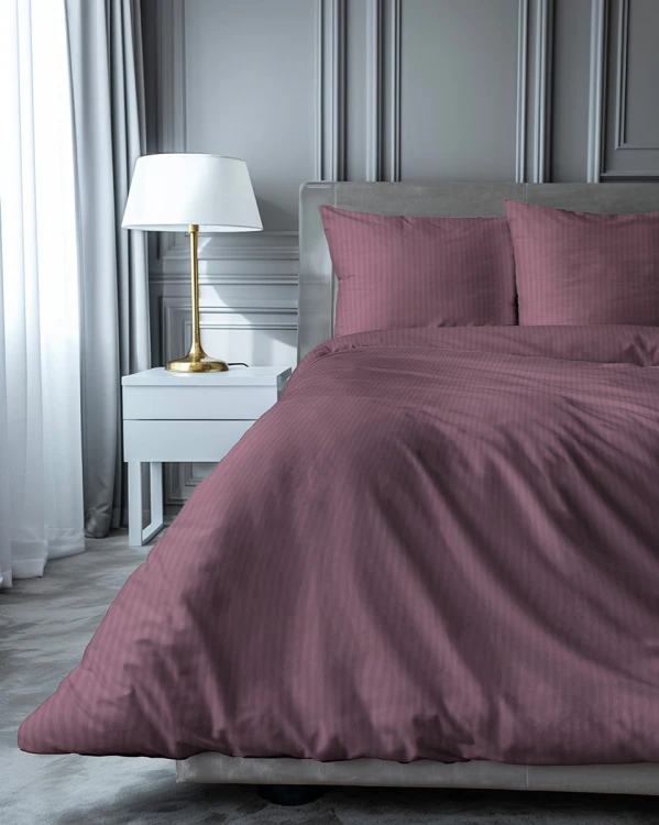 komplet pościeli hotelowy różowy