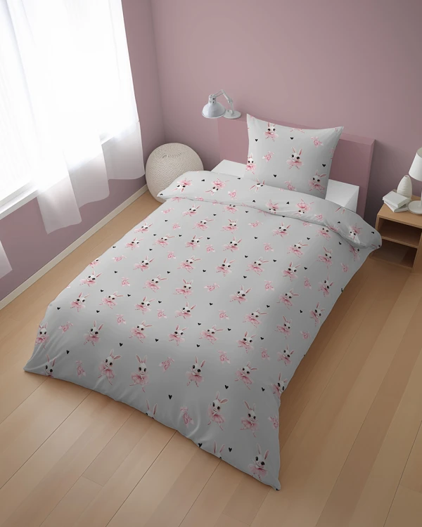 pokój dziewczynki pościel w króliczki xoxo dreams