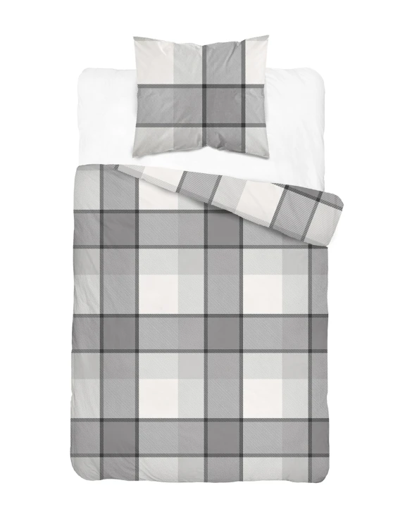 pościel 140x200 flanelowa bawełna 6037B detexpol