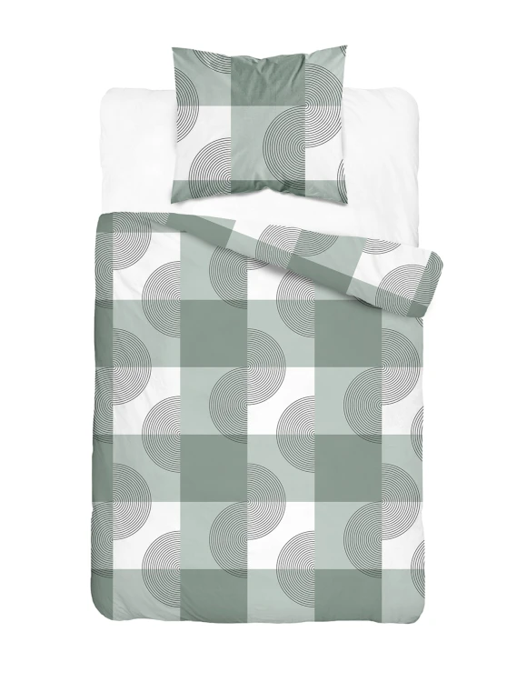 pościel 140x200 flanelowa bawełna 6040B detexpol