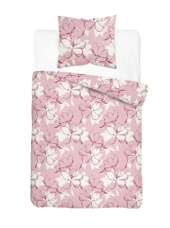 pościel 140x200 flanelowa bawełna 6042A detexpol