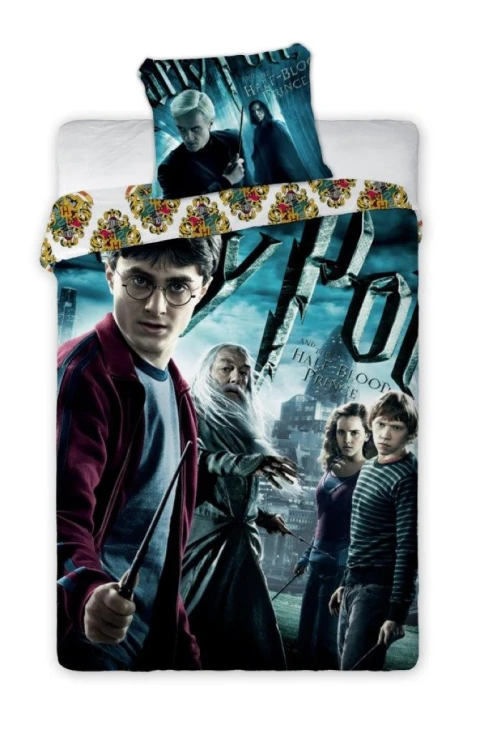 pościel 140x200 harry potter film bawełna