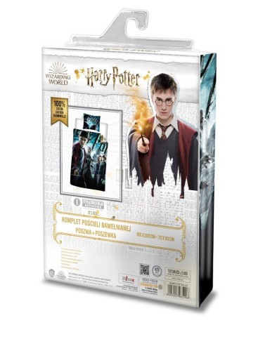komplet pościeli 160x200 harry potter bawełniana