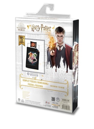 komplet pościeli 140x200 harry potter bawełniana