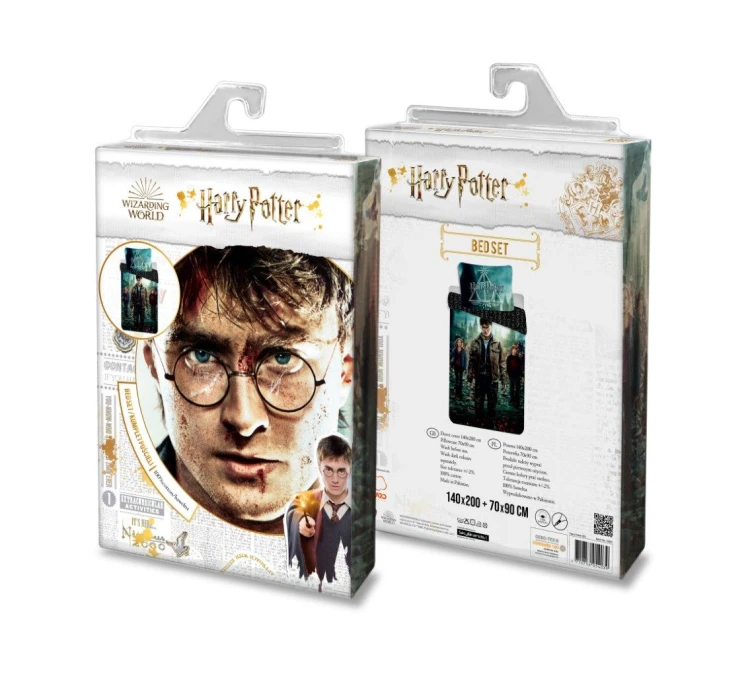 komplet pościeli 140x200 harry potter bawełniana