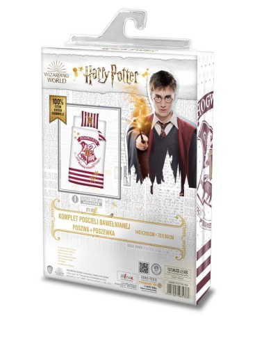 komplet pościeli 140x200 harry potter bawełniana