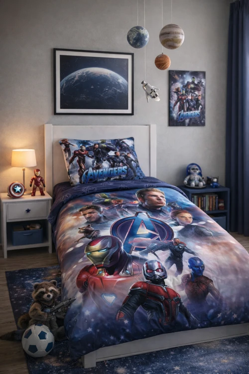 komplet pościeli 160x200 avengers marvel