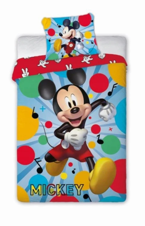 pościel 160x200 myszka miki mickey mouse disney