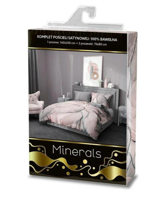pościel 160x200 minerals marmur kamień natura FARO