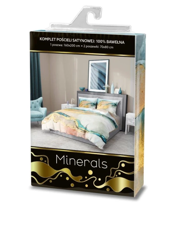 pościel 200x220 minerals marmur kamień natura FARO