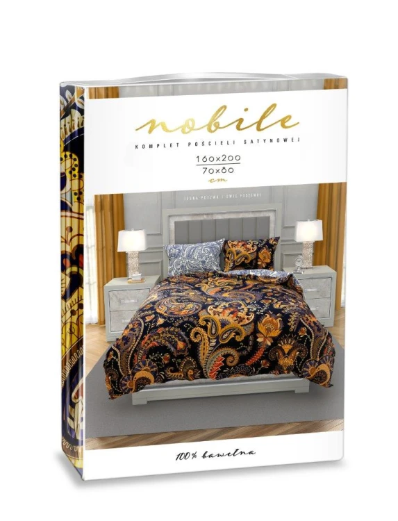 pościel nobile 001 wzór paisley faro opakowanie