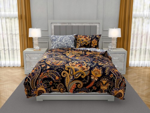 Pościel 200x220 wzór perski paisley faro nobile 001